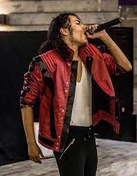 Michael Jackson Style Leather Jacket