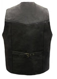 Elegant Leather Vest LV2 - leather1142