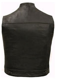 Stylish Leather Vest LV1 - leather1142