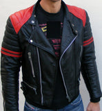 Fashionable Leather Jacket jst6 - leather1142