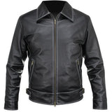 Leather street Motorcycle Jacket With Protection  jst1 - leather1142