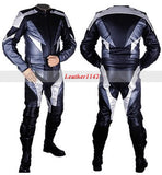 Leather Motorbike Racing Suit With Protection sf1a - leather1142