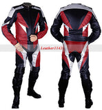 Leather Motorbike Racing Suit With Protection sf1 - leather1142