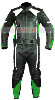 Leather Motorbike Racing Suit With Protection sf6b - leather1142
