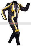 Leather Motorbike Racing Suit With Protection sf9 - leather1142
